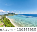 Beautiful scenery spreading across Ishigaki Island, Okinawa Prefecture in summer 130566935