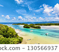 Beautiful scenery spreading across Ishigaki Island, Okinawa Prefecture in summer 130566937