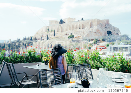 Beautiful scenery of Athens, Greece 130567346