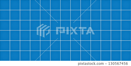 Blue ceramic tile texture abstract background vector illustration 130567456