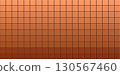 Copper ceramic tile wall texture background vector illustration 130567460