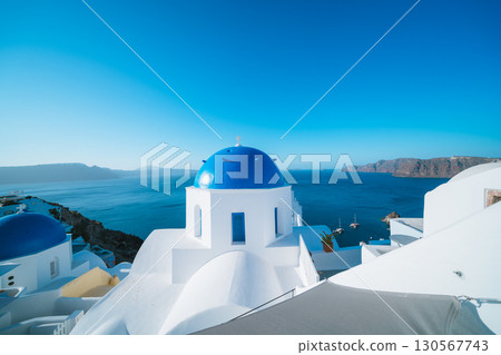 聖托里尼藍色圓頂 聖托里尼藍色圓頂 130567743