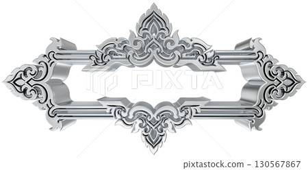 Frame Kbach Khmer 3D  with Silver 130567867