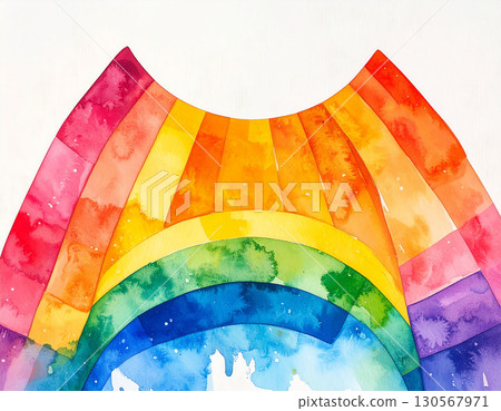 彩虹色的拱門摘要背景 130567971