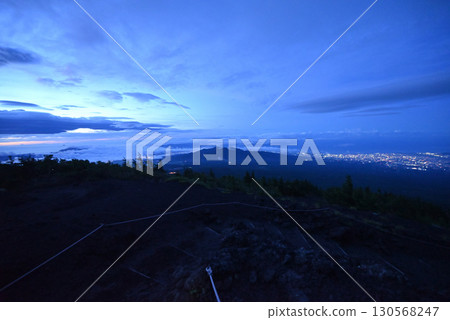Mount Fuji, climbing, Fujinomiya Route, Shizuoka Prefecture 130568247
