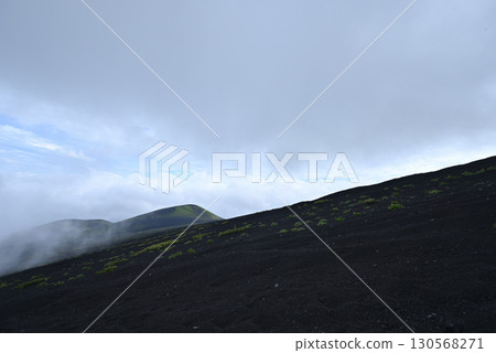 Mount Fuji, climbing, Fujinomiya Route, Shizuoka Prefecture 130568271