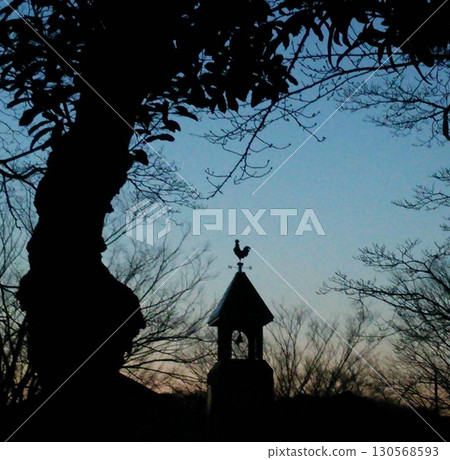 Landscape at dusk Landscape at dusk 130568593