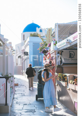Beautiful landscape of Santorini 130568938