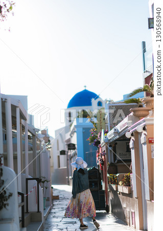 Beautiful landscape of Santorini 130568940