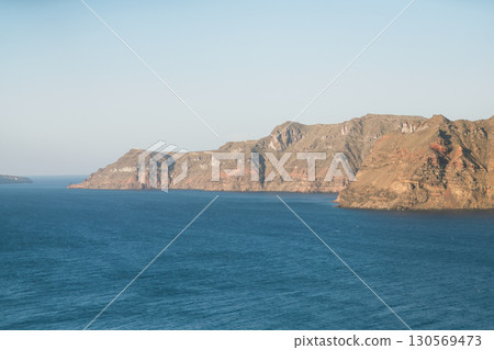 希臘聖托里尼島的美麗風景 希臘聖托里尼島的美麗風景 130569473