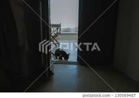 希臘聖托里尼島的美麗風景 130569487