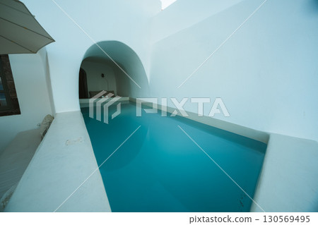 希臘聖托里尼島的美麗風景 130569495