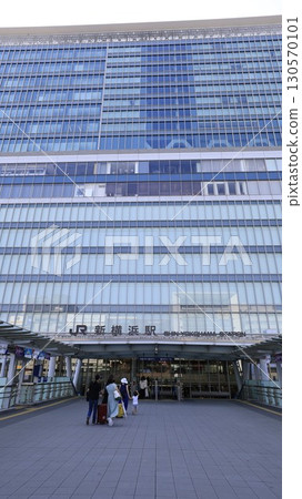 東海道新幹線、JR橫濱線新橫濱站北口 東海道新幹線、JR橫濱線新橫濱站北口 130570101
