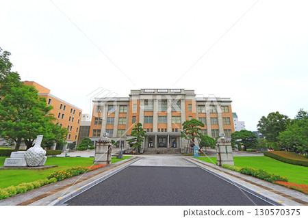 View of the Tochigi Prefectural Government Showakan building in Utsunomiya, Tochigi Prefecture View of the Tochigi Prefectural Government Showakan building in Utsunomiya, Tochigi Prefecture 130570375