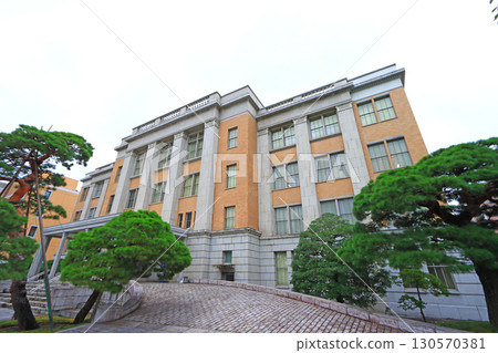 View of the Tochigi Prefectural Government Showakan building in Utsunomiya, Tochigi Prefecture 130570381