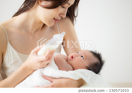 Baby and mother Baby and mother 130571033