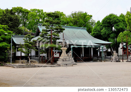 Harada Shrine Main Hall Okamachi Sone Walk Harada Shrine Main Hall Okamachi Sone Walk 130572473