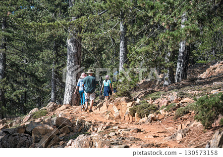 Hiking adventure on artemis nature trail in cyprus Hiking adventure on artemis nature trail in cyprus 130573158