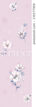 Artistic Floral Patterned Decorative Paper Collection 130577909