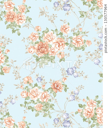 Artistic Floral Patterned Decorative Paper Collection Artistic Floral Patterned Decorative Paper Collection 130577964