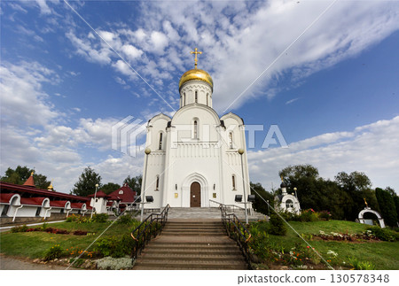Belarus, Minsk .August 31 , 2025 .Church of the Intercession of the Most Holy Theotokos Belarus, Minsk .August 31 , 2025 .Church of the Intercession of the Most Holy Theotokos 130578348
