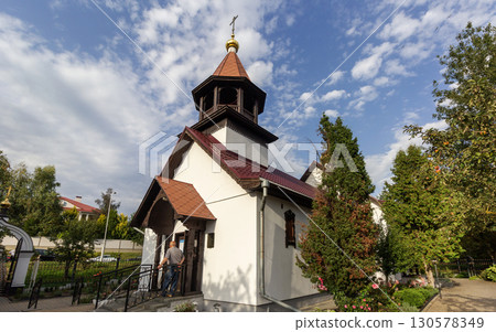 Belarus, Minsk .August 31 , 2025 .The temple in honor of the Krupetskaya Icon of the Mother Belarus, Minsk .August 31 , 2025 .The temple in honor of the Krupetskaya Icon of the Mother 130578349