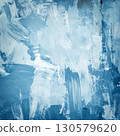 Abstract Blue Paint Texture Background 130579620