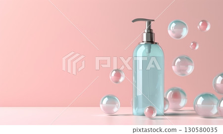 Elegant Minimalism in Skincare Soft Pastel Bottle for Moisturizing Liquid and Gentle Aroma Elegant Minimalism in Skincare Soft Pastel Bottle for Moisturizing Liquid and Gentle Aroma 130580035