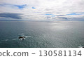 Dramatic cloudy sky over the vast Atlantic Ocean at Cabo da Roca, Europe's westernmost point 130581134