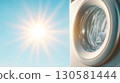Washing Machine with Sunlight 130581444