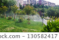 Watering in park Mziuri in Tbilisi , district Vake 130582417