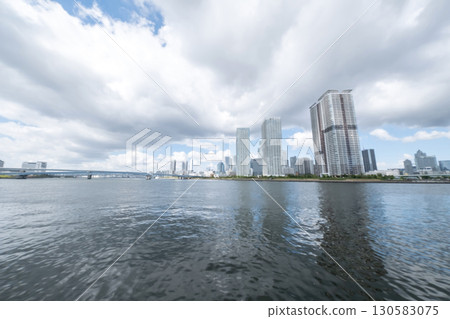 View from Toyosu towards Harumi 130583075