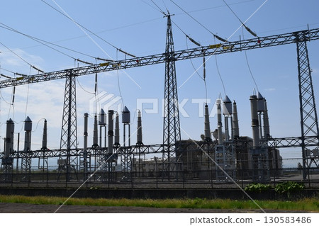 Outdoor substation equipment Outdoor substation equipment 130583486