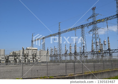 Outdoor substation equipment Outdoor substation equipment 130583487