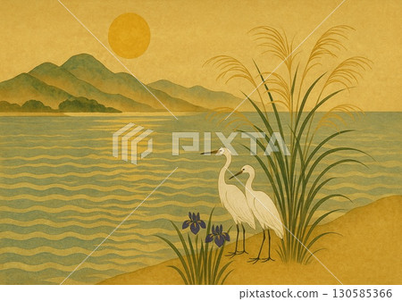 白崎湖邊 130585366