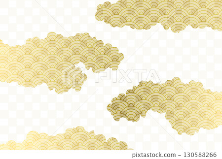 日本圖案新年賀卡金背景 日本圖案新年賀卡金背景 130588266