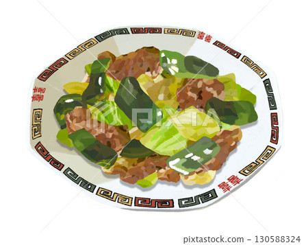 八角盤回鍋肉配雷公 八角盤回鍋肉配雷公 130588324