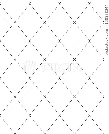 blank diamond grid pattern with dashed lines for seamless design background blank diamond grid pattern with dashed lines for seamless design background 130588344