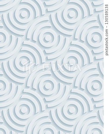 abstract white spiral pattern with layered geometric concentric circles and depth effects abstract white spiral pattern with layered geometric concentric circles and depth effects 130589138