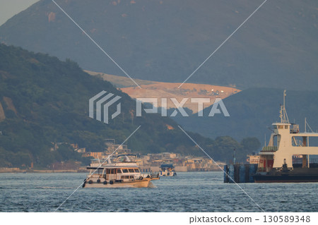 Sept 6 2025 Scenic Coastal View of Fat Tong O Hong Kong 130589348