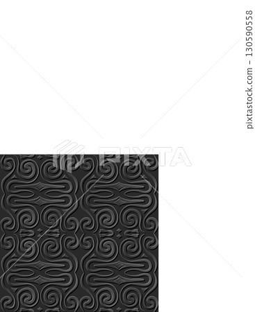 intricate black and white patterned wall with swirling geometric designs emphasizing texture and detail intricate black and white patterned wall with swirling geometric designs emphasizing texture and detail 130590558