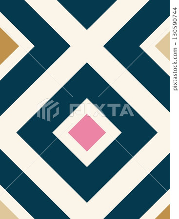 geometric abstract pattern with bold lines and contrasting colors for modern design geometric abstract pattern with bold lines and contrasting colors for modern design 130590744