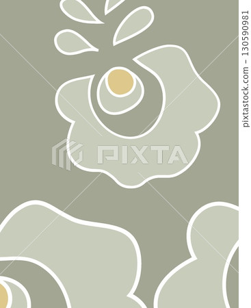 minimalist abstract line art of a fried egg with egg whites and yolk design minimalist abstract line art of a fried egg with egg whites and yolk design 130590981