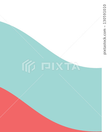 abstract minimalistic background with flowing curves in pastel colors 130591010