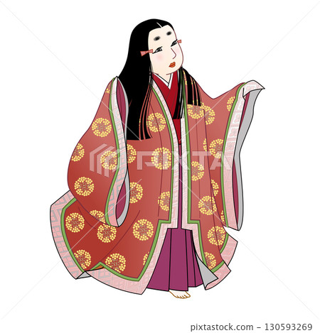 The young girl, Koshikibu no Naishi The young girl, Koshikibu no Naishi 130593269