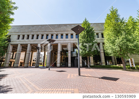 Utsunomiya City, Tochigi Prefecture Tochigi Prefectural General Cultural Center in sunny weather 130593909