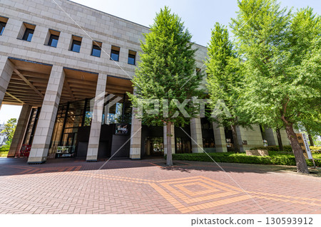 Utsunomiya City, Tochigi Prefecture Tochigi Prefectural General Cultural Center in sunny weather 130593912