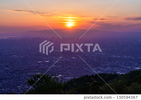 大阪府：大阪夜景與我們的廣場景觀 130594367