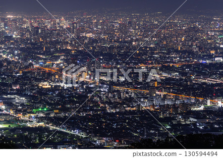 大阪府：大阪夜景與我們的廣場景觀 130594494