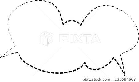 Speech bubbles, chat, talk, comic 130594668